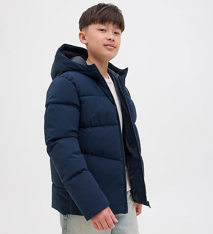 Jack & Jones Puffer Jacket - JjGlobal - Sky Captain