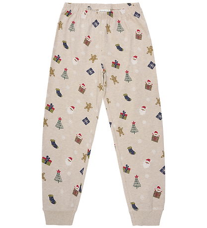 Minymo Pyjama Set - Beige Melange