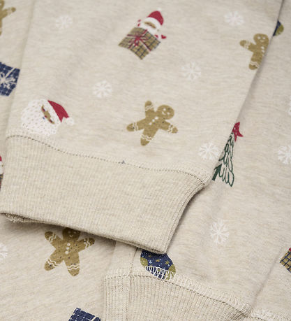 Minymo Pyjama Set - Beige Melange