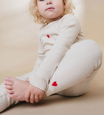 That's Mine Leggings - Rib - Sylvia - Perfekt Pale
