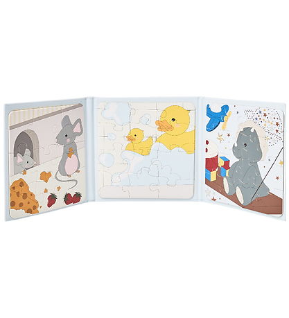 That's Mine Magnetic puzzle - 3-Pack - Ricki - Dino