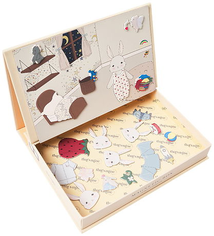 That's Mine Magnetic Play Board - Lou - Bunny