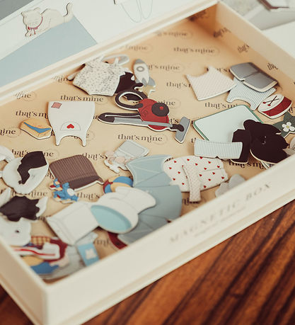 That's Mine Magnetic Play Board - Lou - Bunny