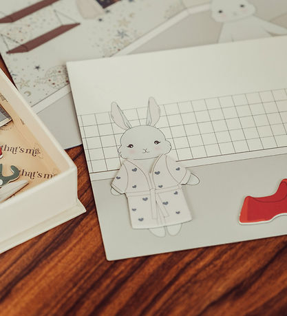 That's Mine Magnetic Play Board - Lou - Bunny
