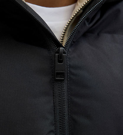 Jack & Jones Gevoerde Jas - JjeSoho - Black