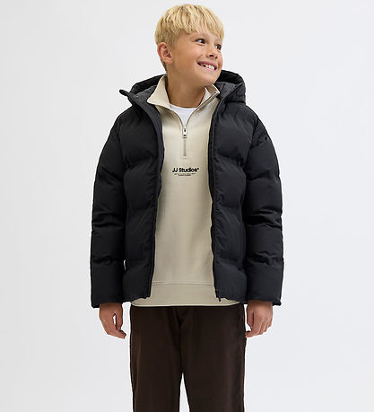 Jack & Jones Gevoerde Jas - JjeSoho - Black