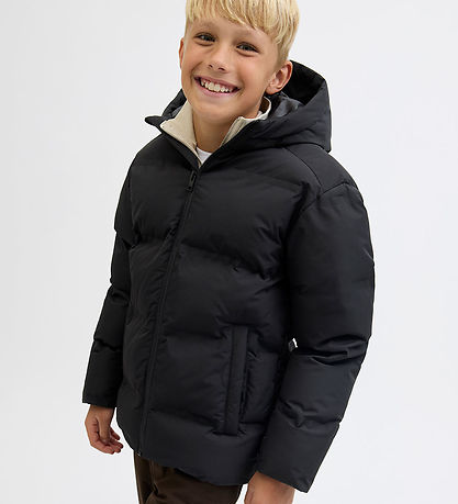 Jack & Jones Gevoerde Jas - JjeSoho - Black