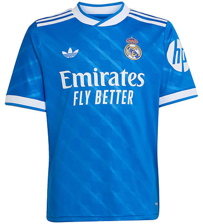 adidas Originals Fotbollströja - Real 3 - Blåfågel