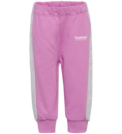Hummel Byxor - hmlMini Loose Justerbar midja - Violet