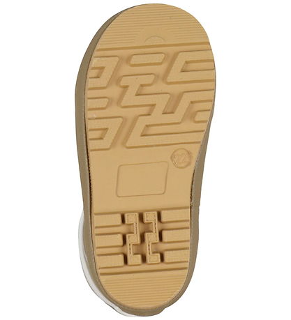 Pom Pom Thermo Boots - Gold Glitter