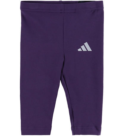 adidas Performance Sweatshirt/Leggings - Glam - Power Plum/Silve