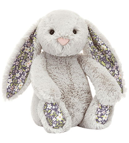 Jellycat Soft Toy - 18 cm - Small - Blossom Silver Bunny