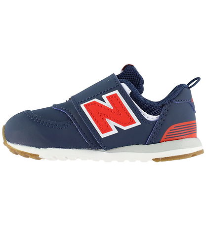 New Balance Shoes 574-Navy/Team Red