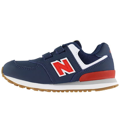 New Balance Shoes - 574 - Navy/Team Red