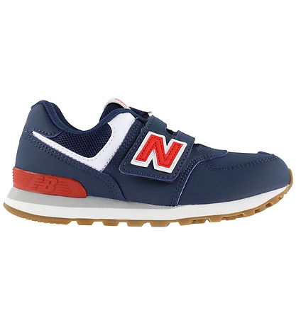 New Balance Shoes - 574 - Navy/Team Red