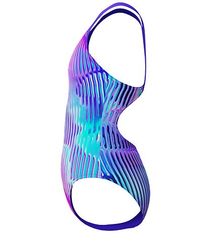 Speedo Swimsuit - Digital All-Over Splashback - Blue/Purple