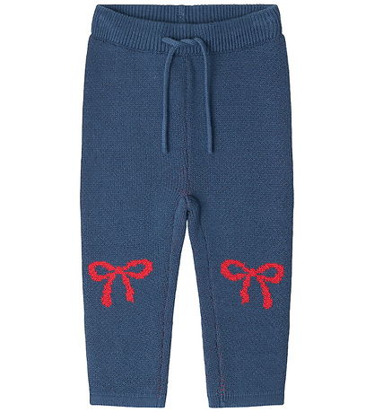 That's Mine Broek - Gebreid - Norma - Sleutel Blue/Rood Vlinderd