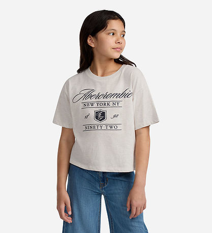 Abercrombie & Fitch T-shirt - Oatmeal Heather
