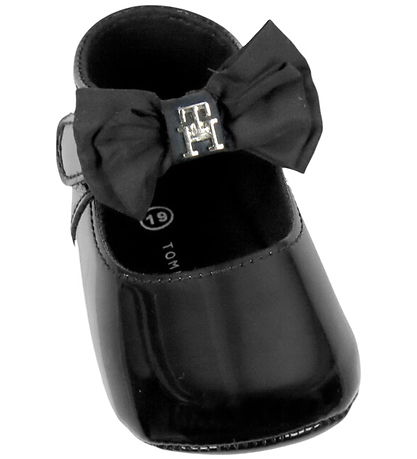 Tommy Hilfiger Ballerina Hausschuhe - Black/Schleife