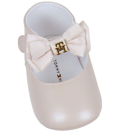 Tommy Hilfiger Ballerina Hausschuhe - Powder Rose/Schleife