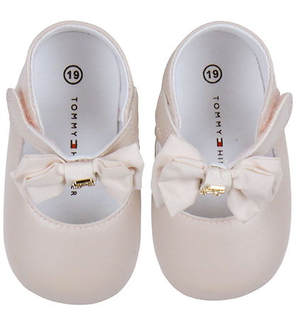 Tommy Hilfiger Ballerina Hausschuhe - Powder Rose/Schleife
