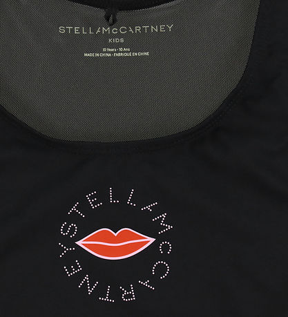 Stella McCartney Kids Swimsuit - UV50+ - Black/Red Lips