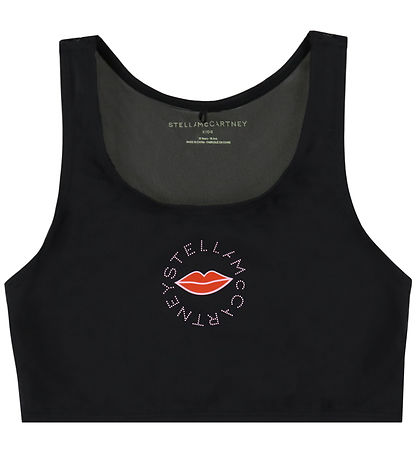 Stella McCartney Kids Swimsuit - UV50+ - Black/Red Lips