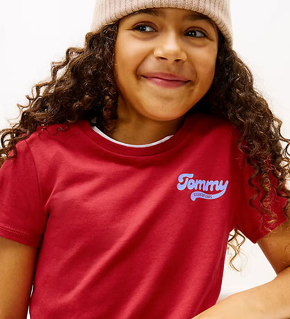 Tommy Hilfiger T-Shirt - Flock - Ruby Rhabarber