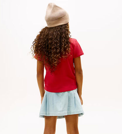 Tommy Hilfiger T-Shirt - Flock - Ruby Rhabarber