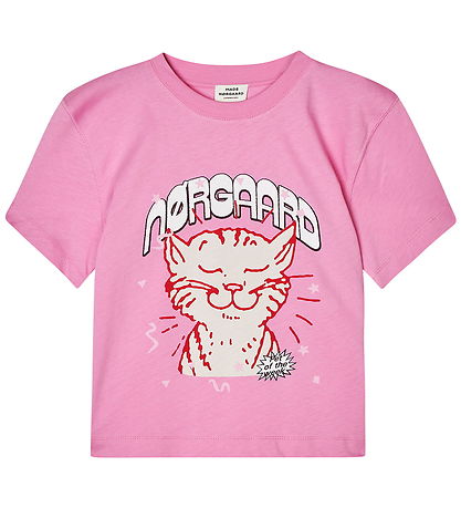 T-Shirt Mads Nørgaard - Fuchsia Rose