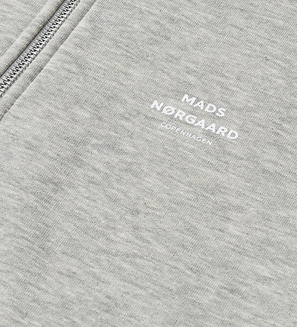 Mads Nørgaard Collegepaita - Puolivetoketju - Grey Melange