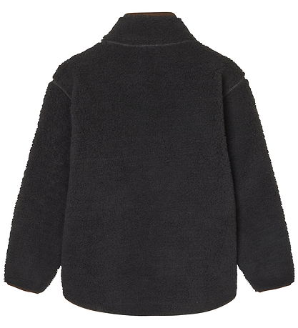 Mads Nørgaard Fleece Jacket - Teddy - Jet Black