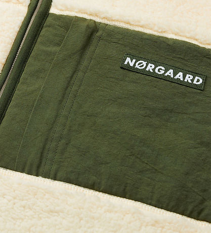 Mads Nørgaard Fleece Jacket - Teddy - Vanilla Custard