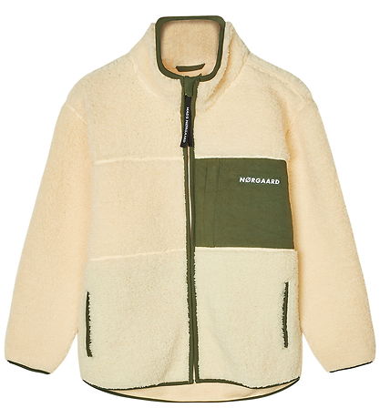Mads Nørgaard Fleece Jacket - Teddy - Vanilla Custard