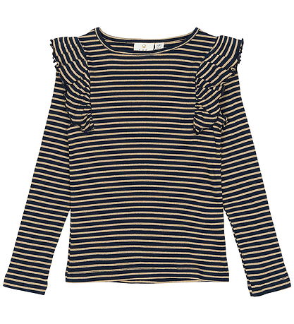 The New Blouse - Rib - TnPriscilla - Navy Blazer Striped