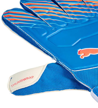 Puma Goalkeeper Gloves - ULTRA Play RC - Bright Aqua/Glowing Red