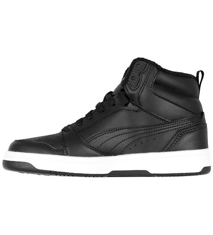 Puma Winter Boots - Rebound V6 Mid WTR Jr - Black