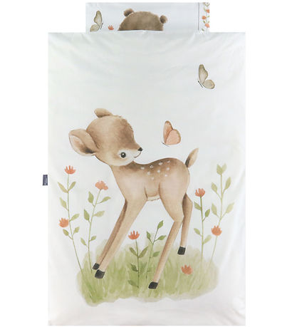 Nørgaard Madsens Sängkläder - Baby - Vit m. Bambi