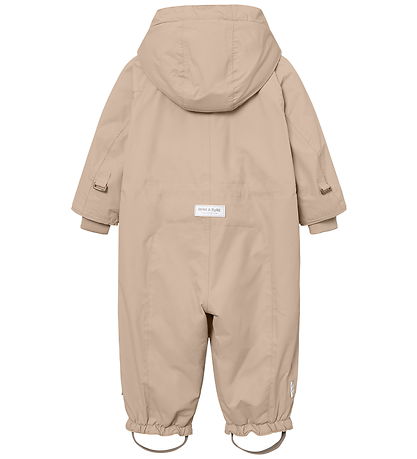Mini A Ture Snowsuit - MatWisti Fleece - Savannah Tan