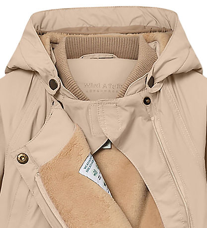 Mini A Ture Snowsuit - MatWisti Fleece - Savannah Tan