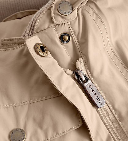 Mini A Ture Snowsuit - MatWisti Fleece - Savannah Tan