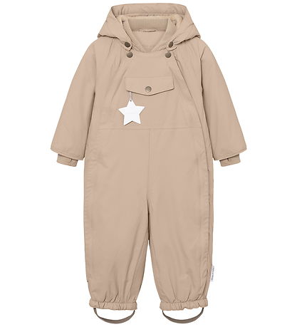 Mini A Ture Snowsuit - MatWisti Fleece - Savannah Tan