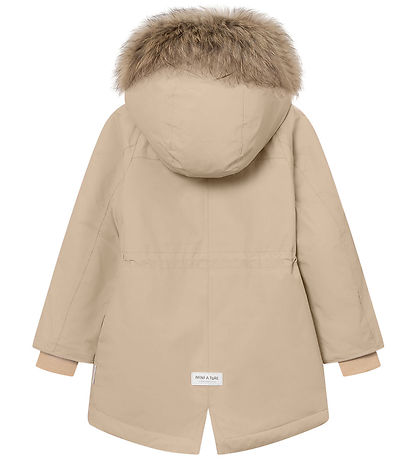 Mini A Ture Winter Coat - MatVikania Fleece/Fur - Savannah Tan