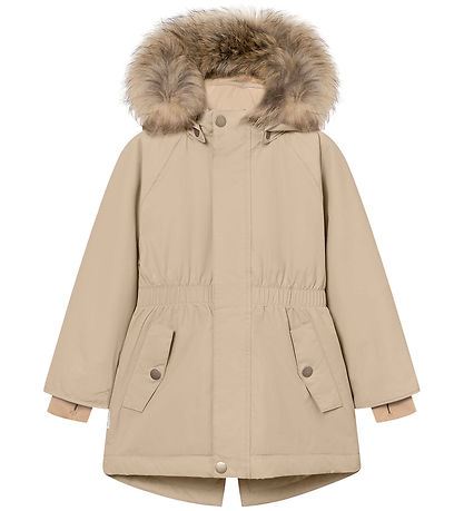 Mini A Ture Winter Coat - MatVikania Fleece/Fur - Savannah Tan