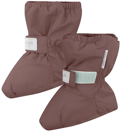 Mini A Ture Overschoenen - MatWinn Fleece - Peperkorrel Plum