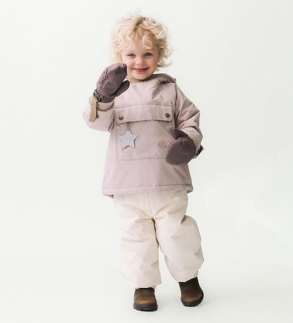 Veste d'Hiver Mini A Ture - MatBaby Wen Polaire Anorak - Cloudy 