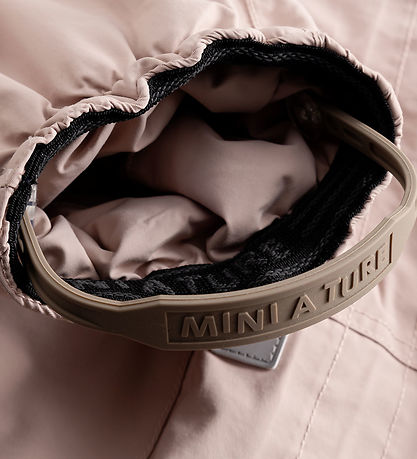 Mini A Ture Snowsuit - MatWisti Fleece - Cloudy Rose