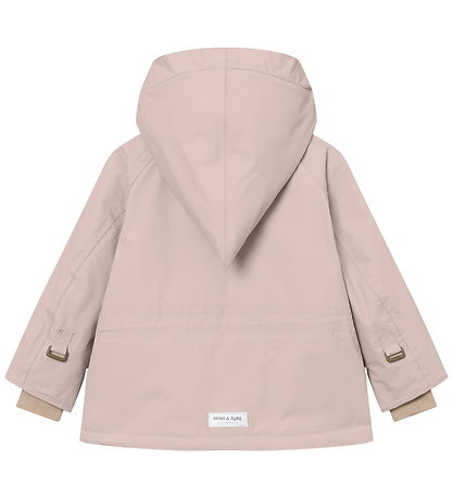 Mini A Ture Winter Coat - MatWang Fleece - Cloudy Rose