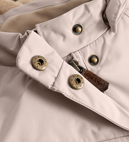Mini A Ture Winter Coat - MatWang Fleece - Cloudy Rose