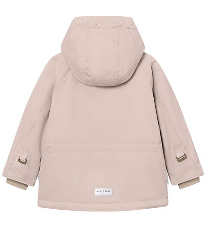 Mini A Ture Winter Coat - MatWally Fleece - Cloudy Rose